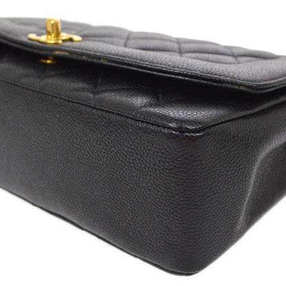 CHANEL 1994-1996 Black Caviar Diana Medium 71385