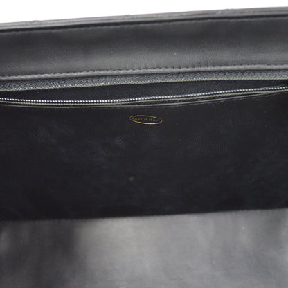 CHANEL 1994-1996 Black Lambskin Cosmoline 2way Vanity Bag AK17189d