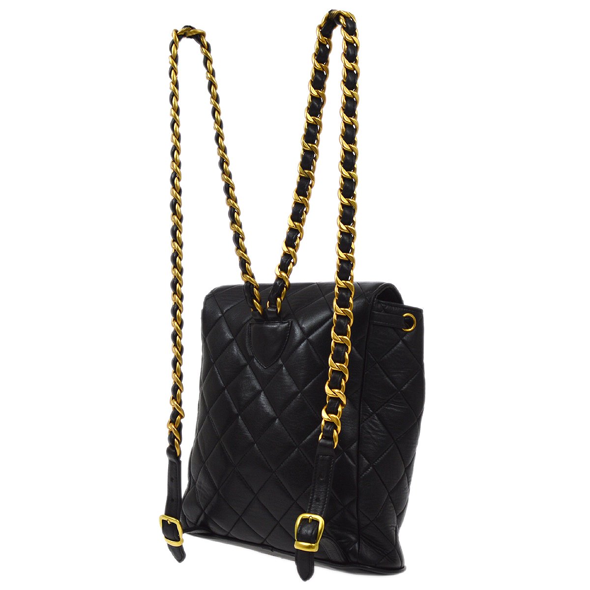 CHANEL DUMA Chain Backpack Medium 61441