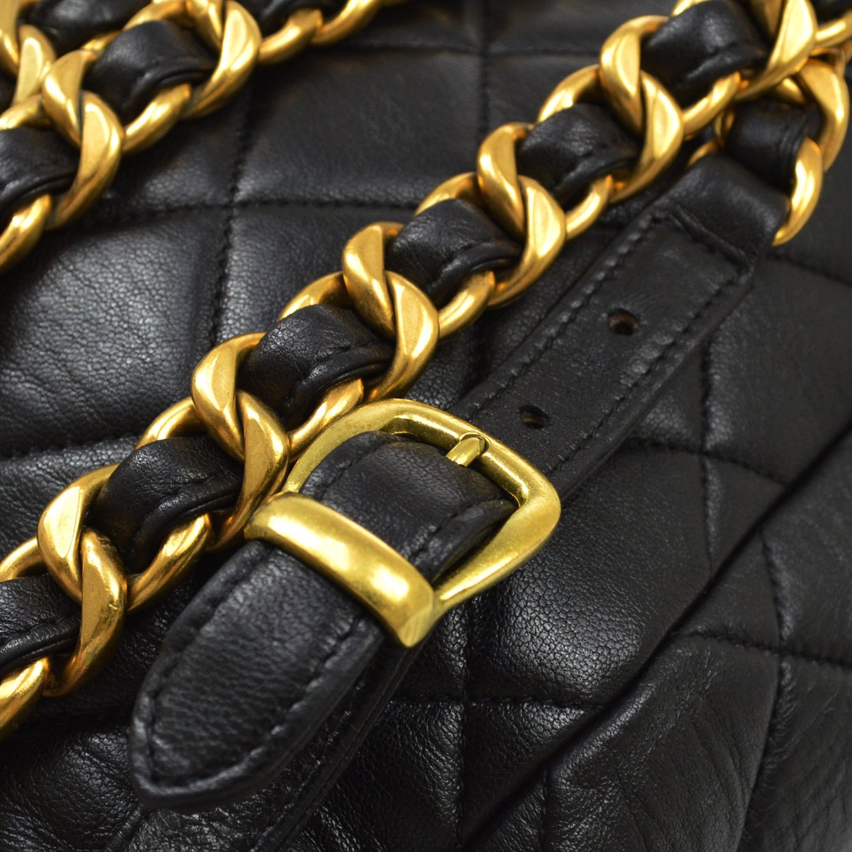 CHANEL DUMA Chain Backpack Medium 61441