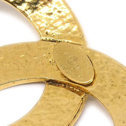 CHANEL CC Logos Brooch Gold 94P 81758