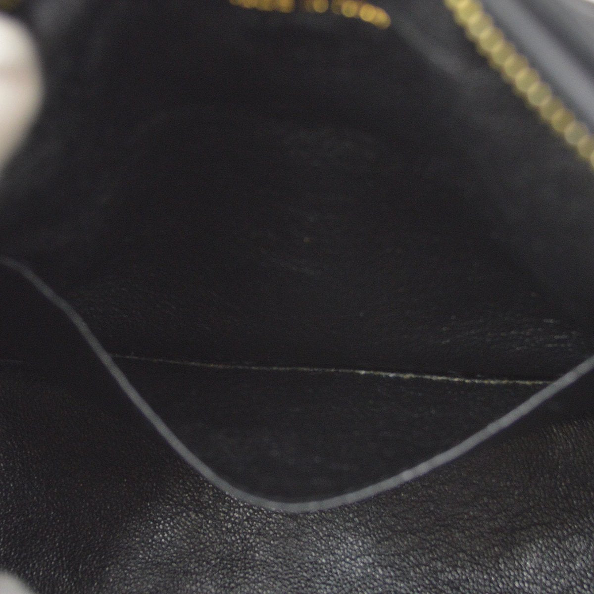 CHANEL 1994-1996 Black Satin Diamond Camera Bag Mini 82564