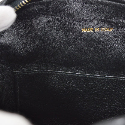CHANEL 1994-1996 Black Satin Diamond Camera Bag Mini 82564
