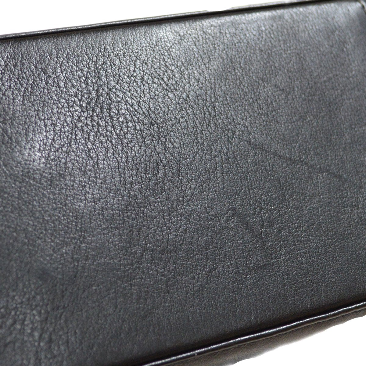 CHANEL 1997-1999 Chain Hand Bag Black 82578