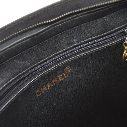 CHANEL 1997-1999 Chain Hand Bag Black 82578