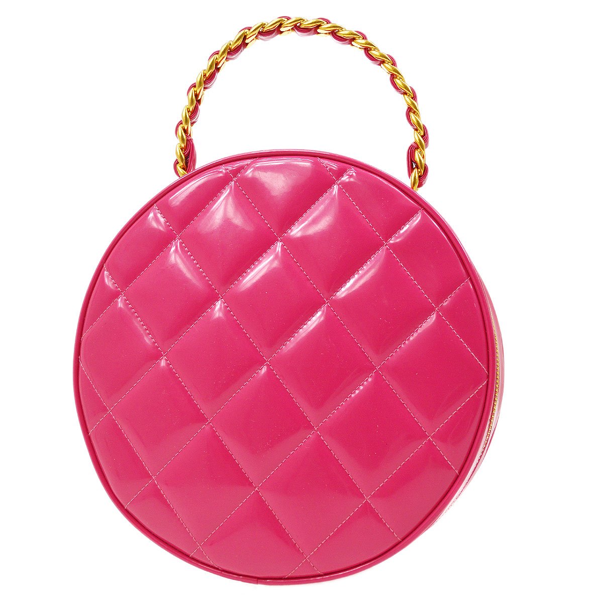CHANEL 1995 Round Vanity Handbag 92591