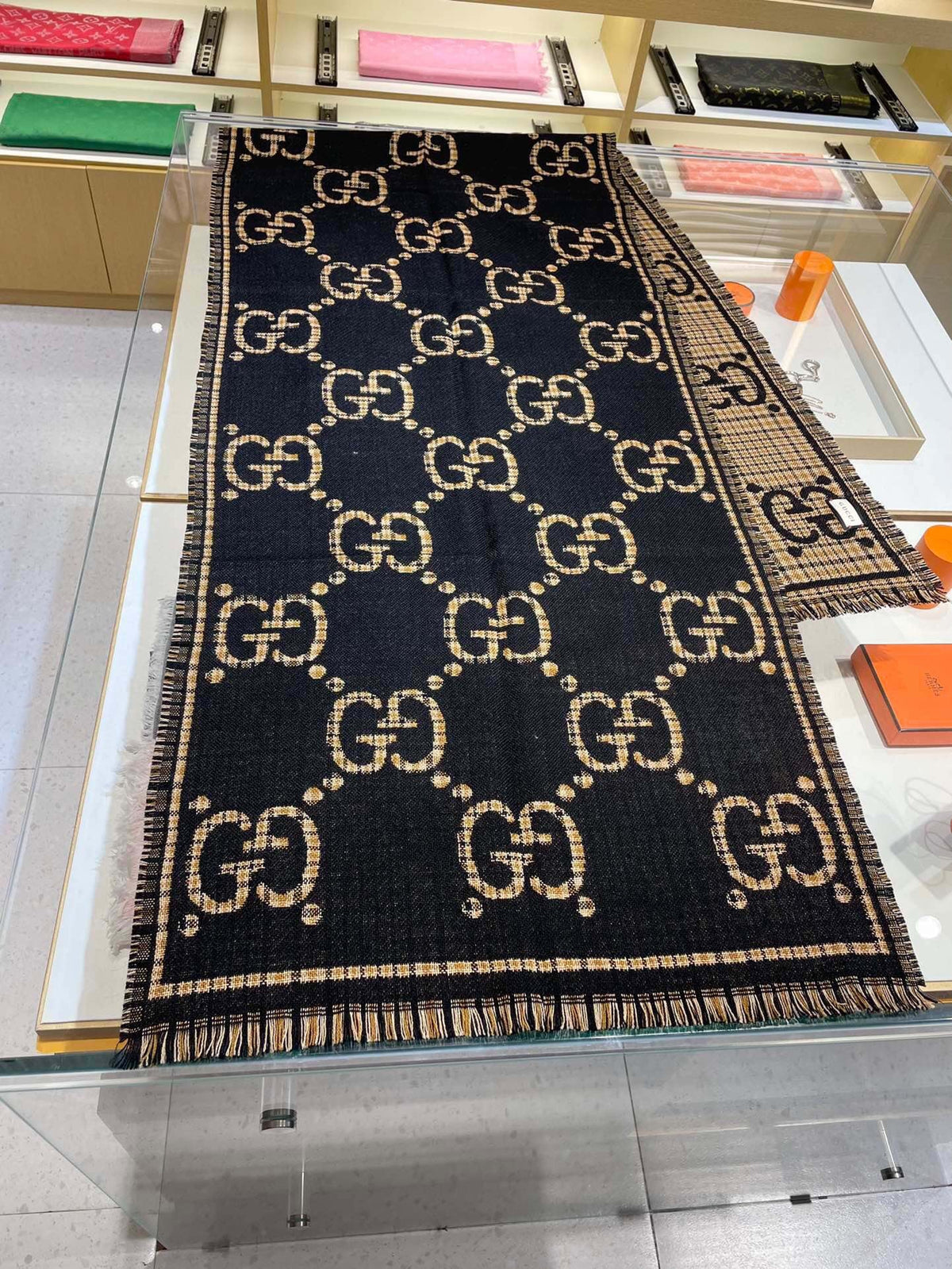CLTH198  100%Cashmere   47x180cm