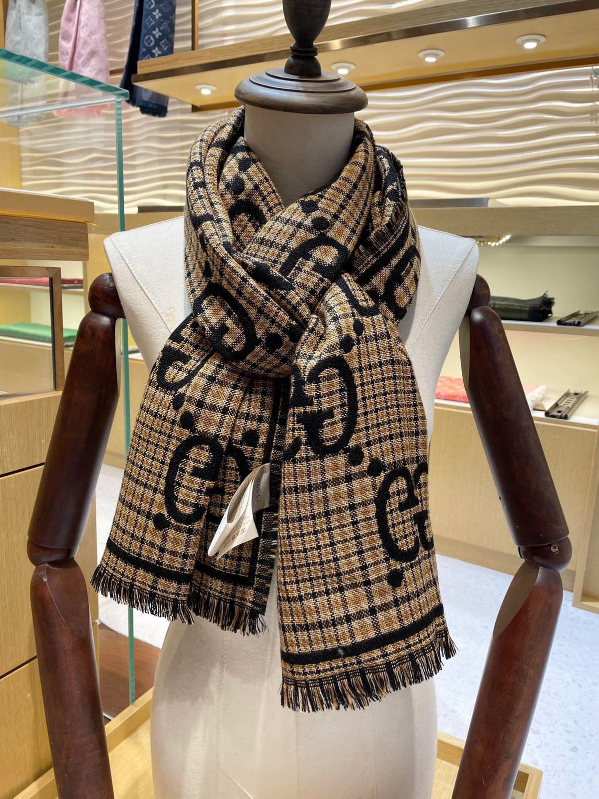 CLTH198  100%Cashmere   47x180cm