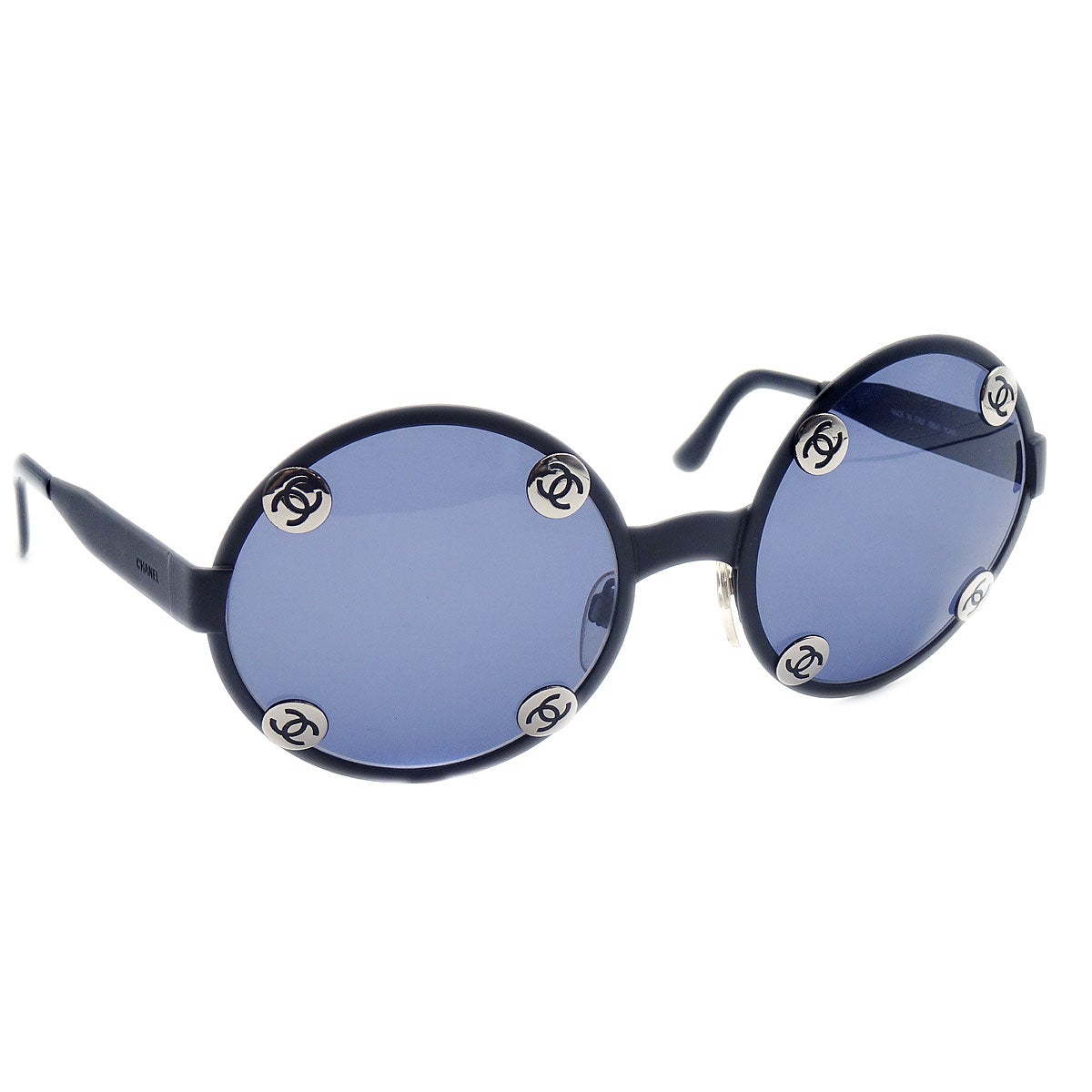 CHANEL Round Sunglasses