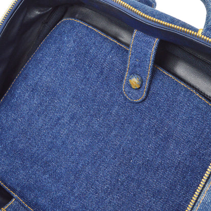 CHANEL 1996-1997 Denim Lunch Box Vanity 00094