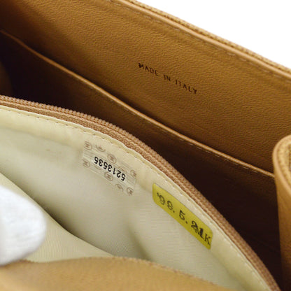 CHANEL 1999 Beige Caviar Trapezoid Shoulder Bag 85359