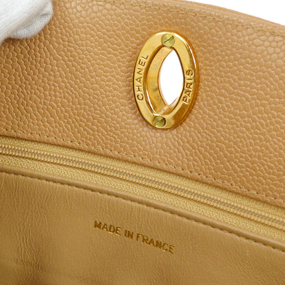 CHANEL 1994-1996 Beige Caviar Tote Bag 95198