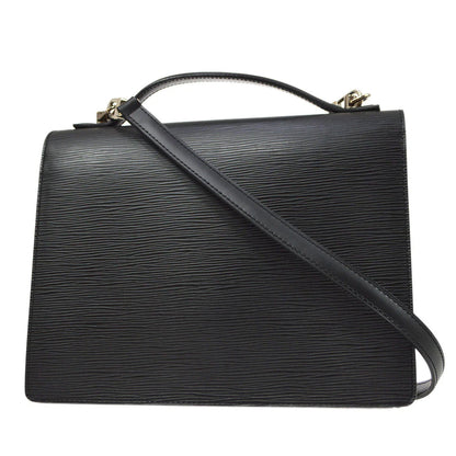 Louis Vuitton 2006 Black Epi Monceau 28 M52792