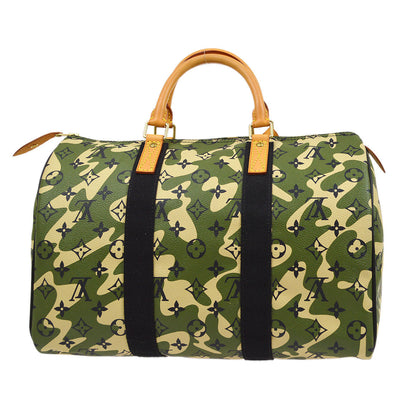 Louis Vuitton * 2008 Speedy 35 Monogramouflage