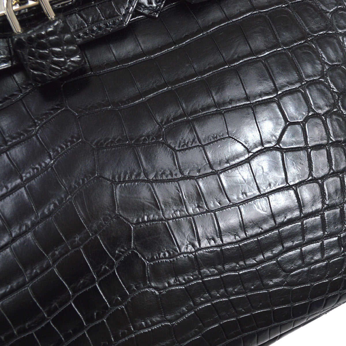 HERMES * 2009 BIRKIN 30 Black Matt Niloticus