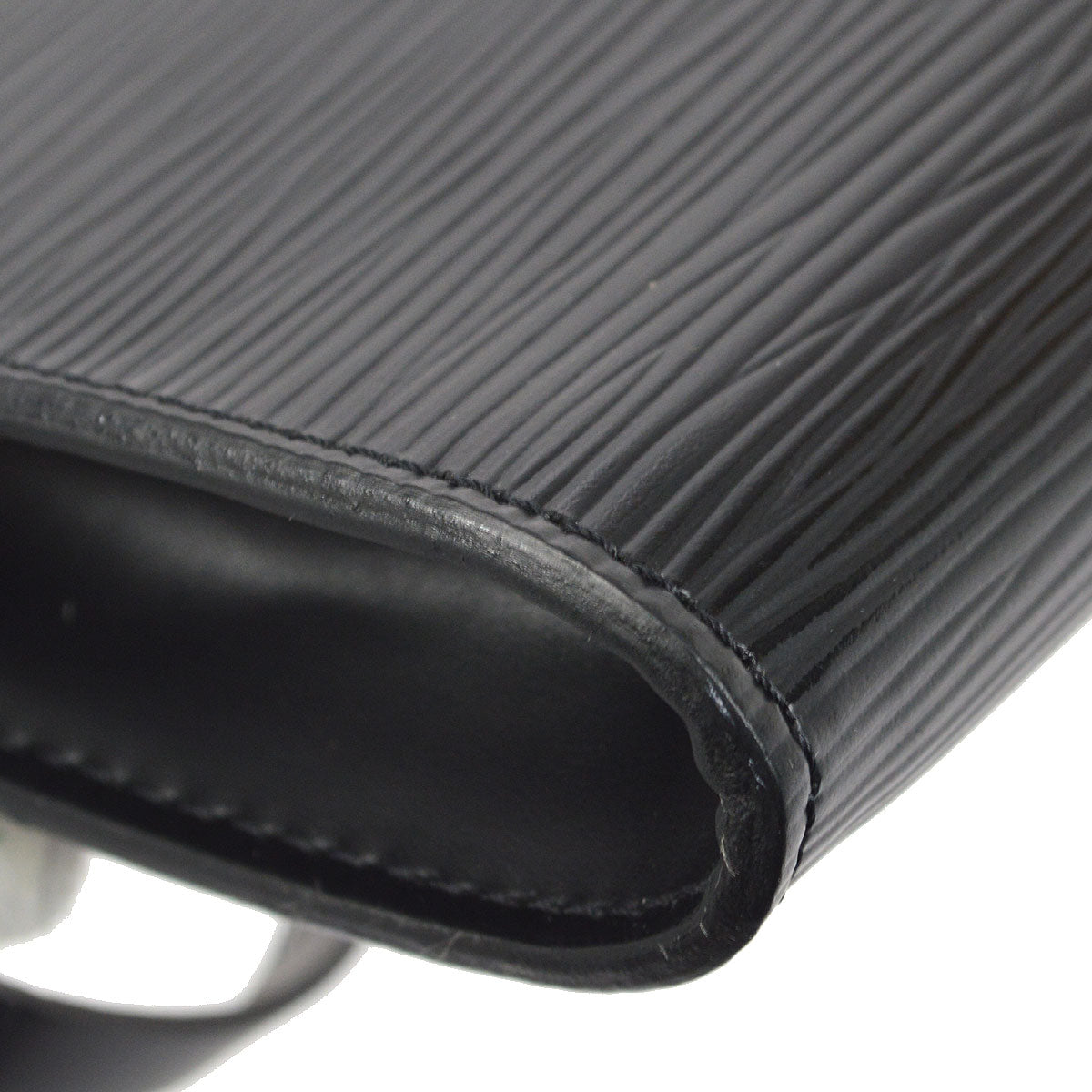 Louis Vuitton POCHETTE ACCESSOIRES HANDBAG BLACK EPI M52982