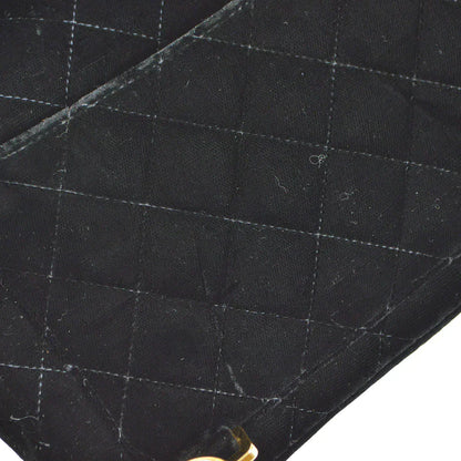 CHANEL 1994-1996 Classic Flap Backpack Black Velvet