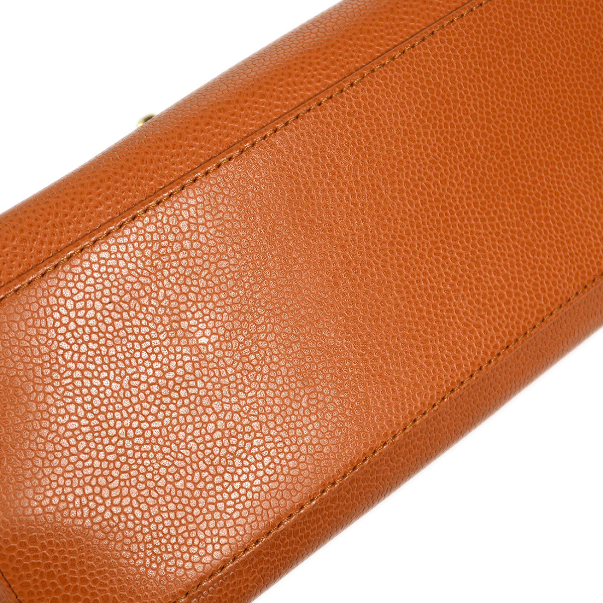 CHANEL 1997-1999 Kelly 30 Orange Caviar 17304
