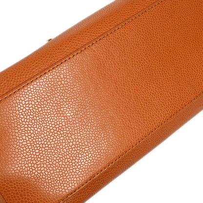 CHANEL 1997-1999 Kelly 30 Orange Caviar 17304