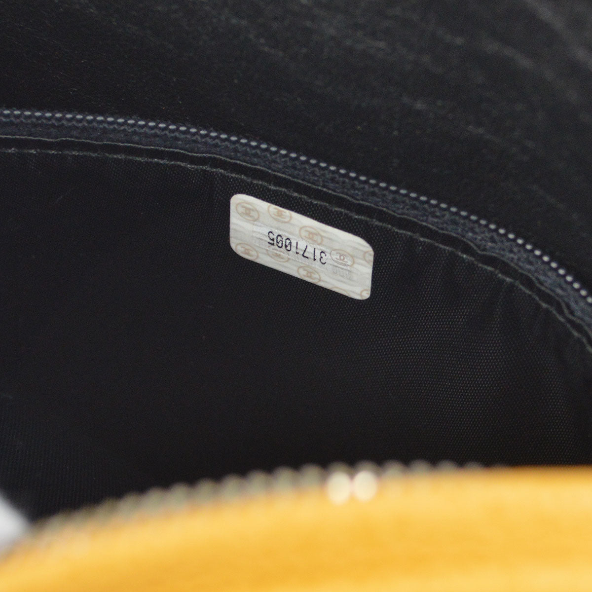 CHANEL Pocket Camera Bag Small Beige Caviar 17225