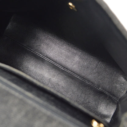 CHANEL 2000-2001 Kelly 30 Denim Black 26591