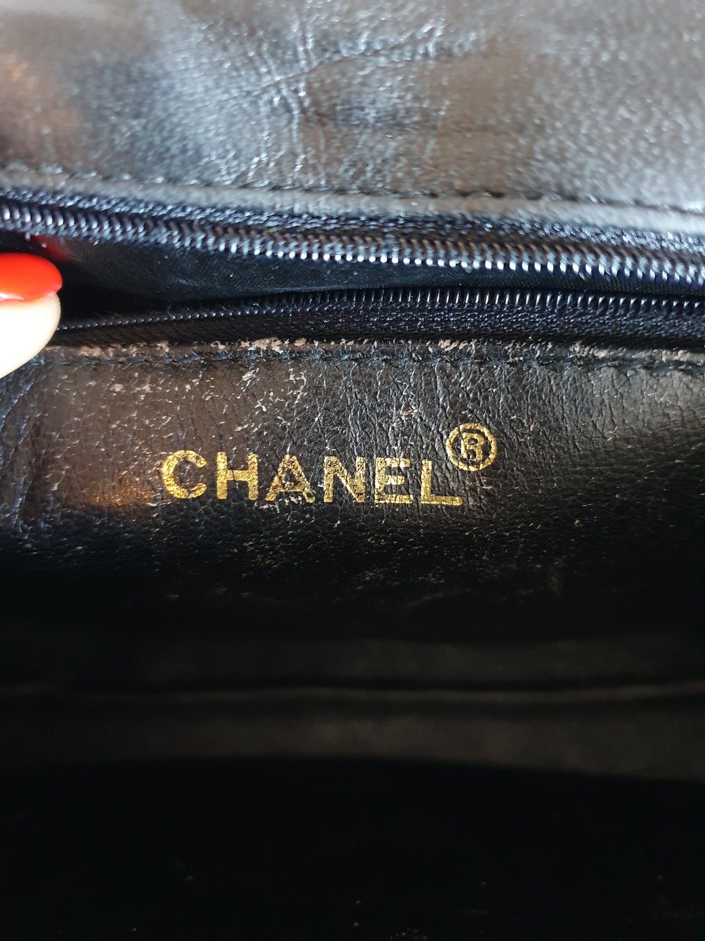 CHANEL  leather crossbody bag