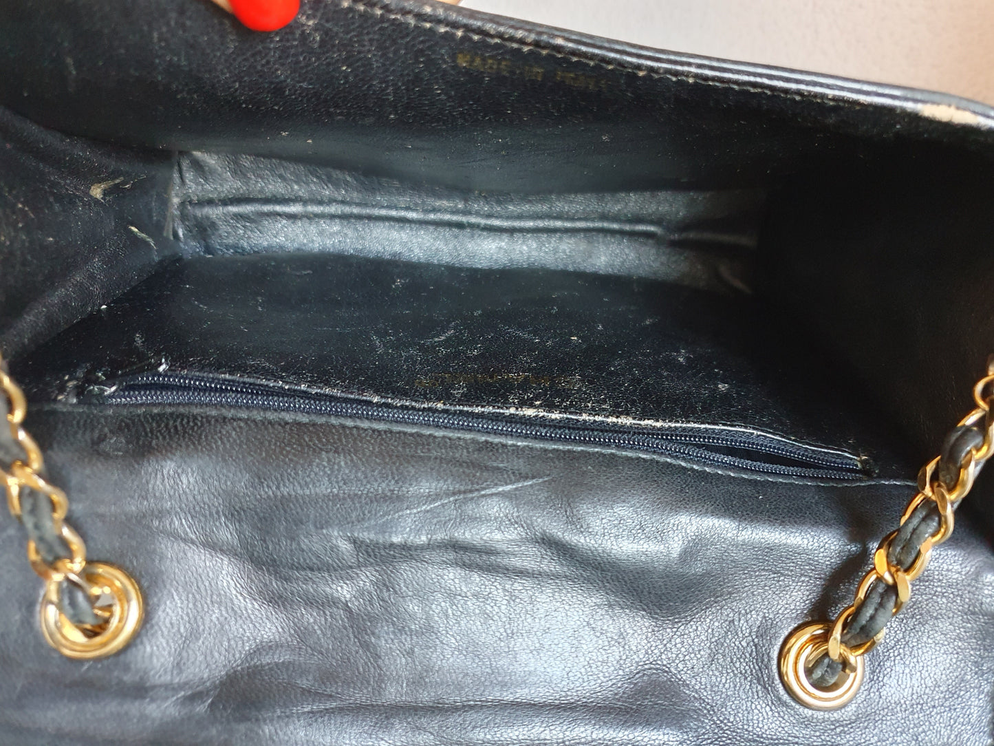 CHANEL  leather crossbody bag