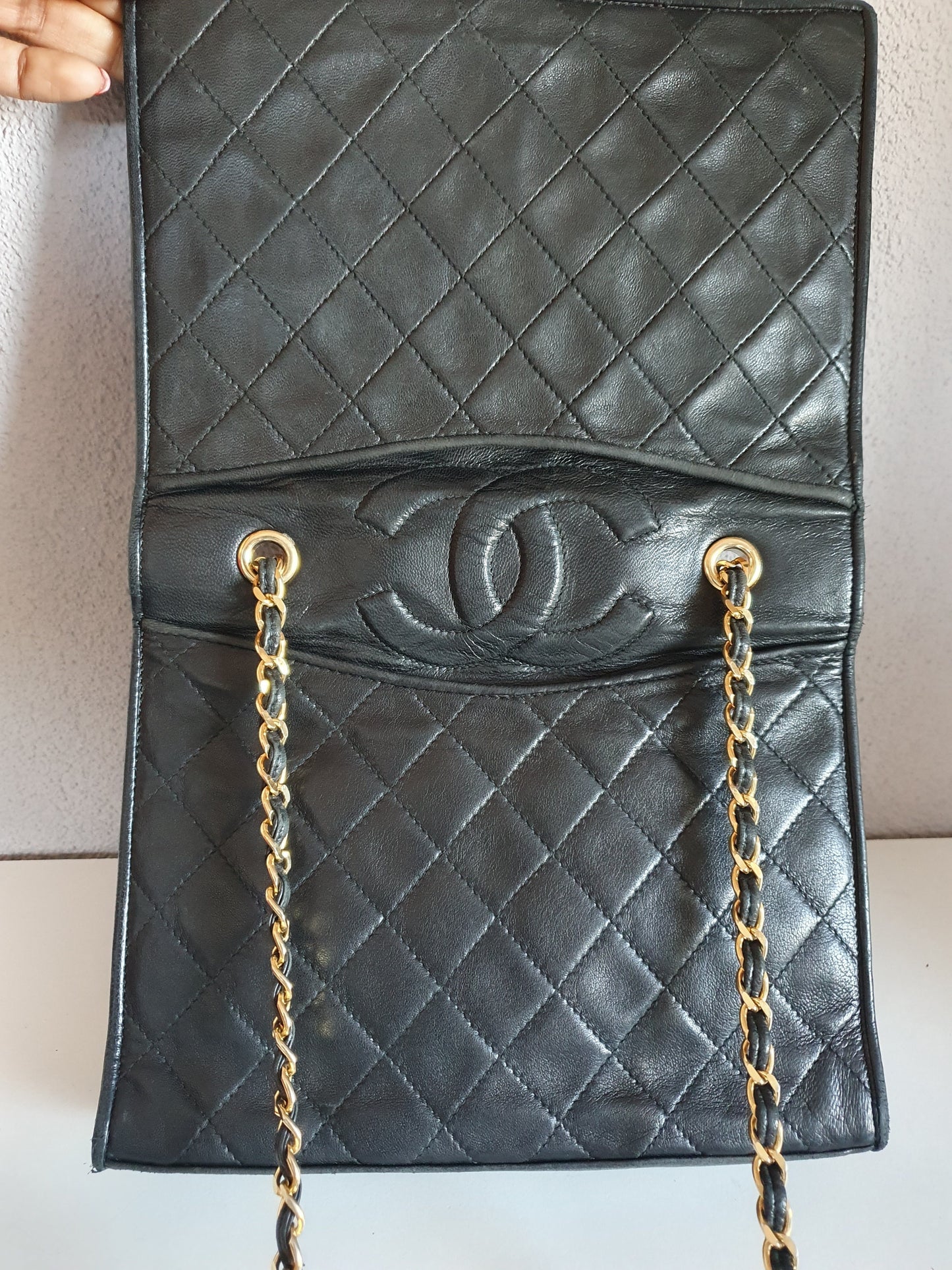 CHANEL  leather crossbody bag