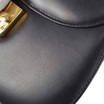 Gucci Lady Lock 2way Shoulder Handbag Black 17843