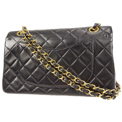 CHANEL 1997-1999 Classic Double Flap Small Black Lambskin