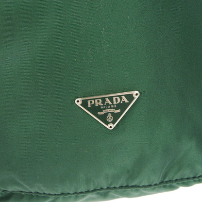 Prada Drawstring Mini Pouch Green Nylon