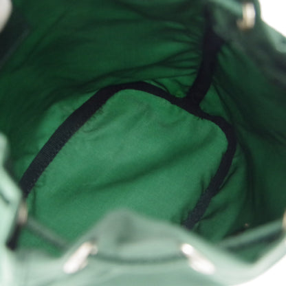 Prada Drawstring Mini Pouch Green Nylon