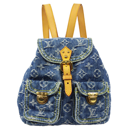 Louis Vuitton 2006 SAC A DOS PM MONOGRAM DENIM M95057