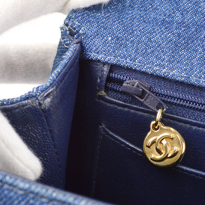 CHANEL 1997-1999 Kelly 30 Denim 66424