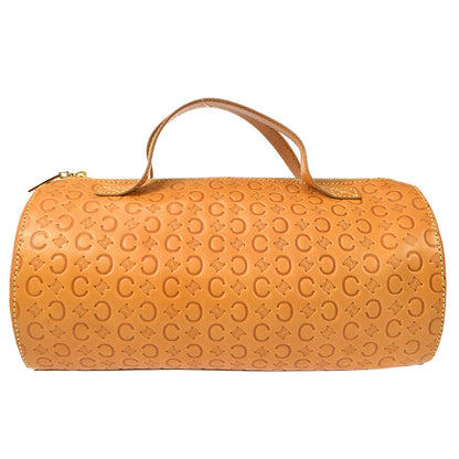 Celine C Macadam Handbag Beige 76974
