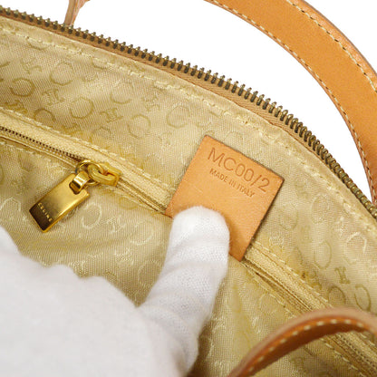 Celine C Macadam Handbag Beige 76974