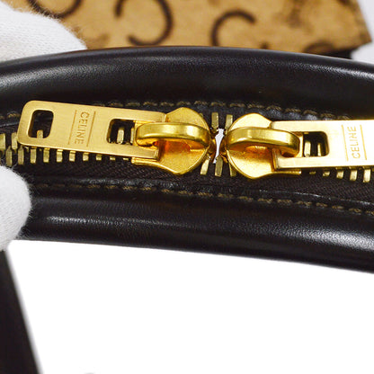 Celine C Macadam Handbag Beige Pony Hair 88047