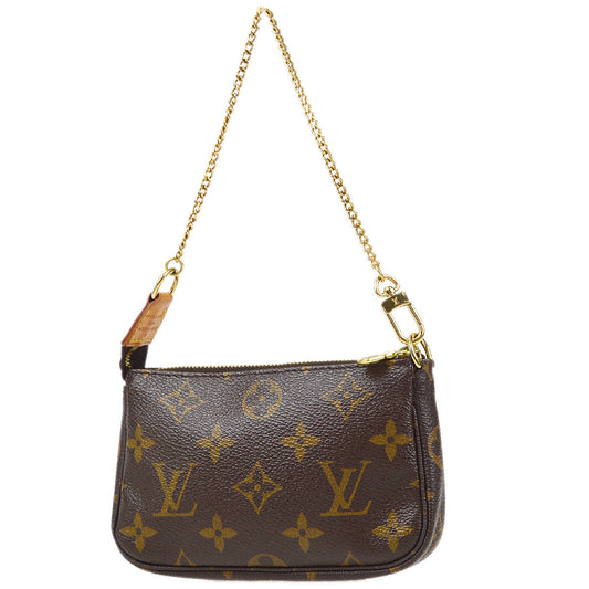 LOUIS VUITTON 2007 T&B Mini Pochette Accessoires Monogram M60153 87782