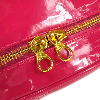 CHANEL 1994-1996 Round Vanity Handbag Pink 87880