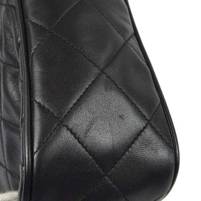 CHANEL Pocket Camera Bag Large Black Lambskin 87914