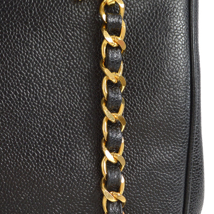 CHANEL 1994-1996 Pocket Backpack Black Caviar 97481