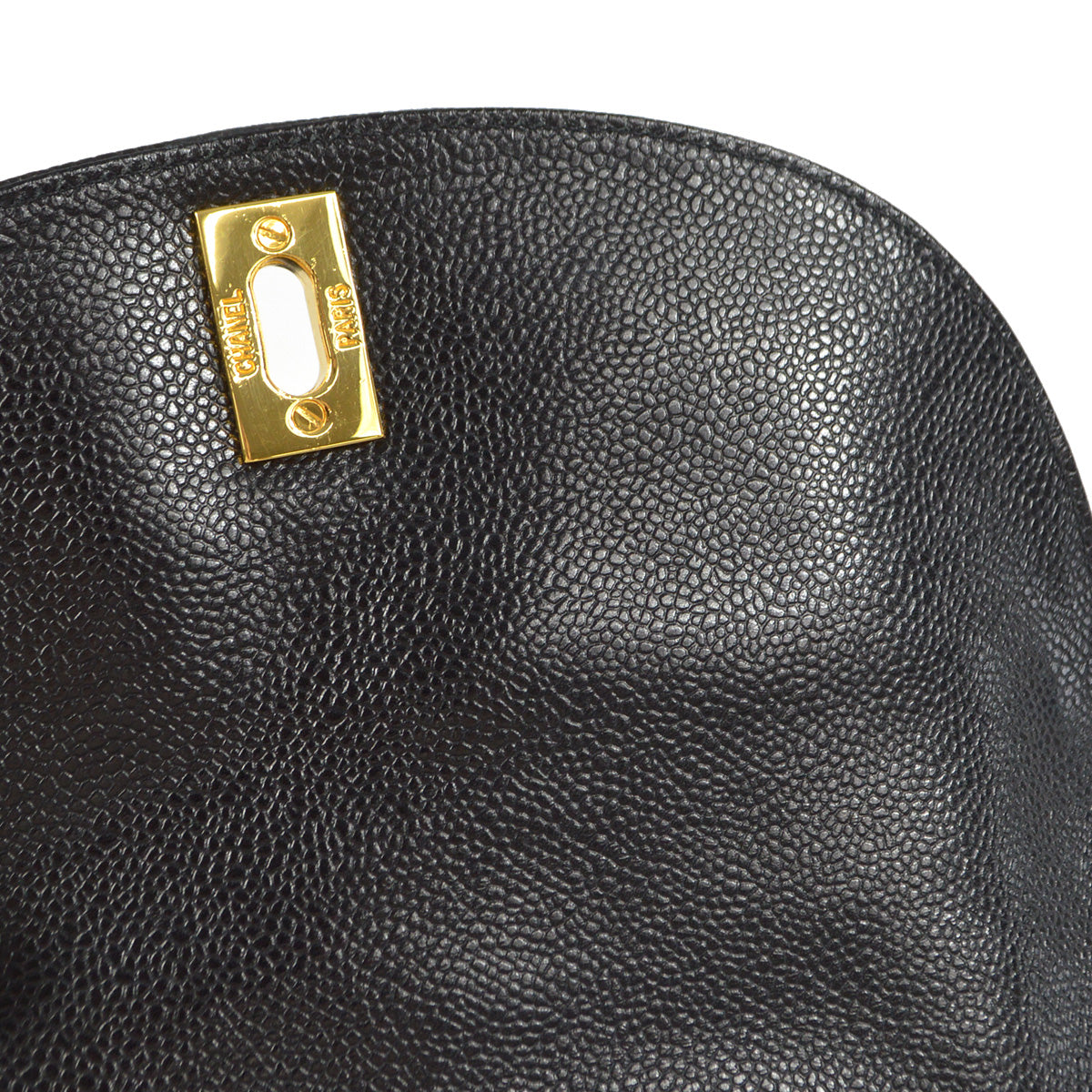 CHANEL 1994-1996 Pocket Backpack Black Caviar 97481