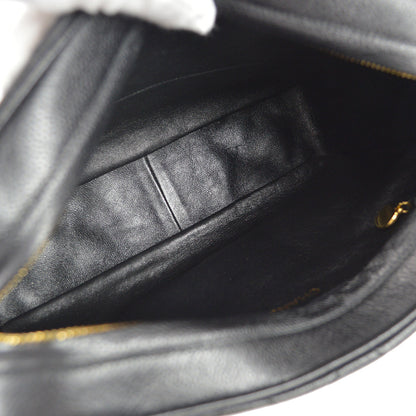 CHANEL 1996-1997 Camera Bag Large Black Caviar 97513
