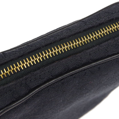 Celine C Macadam Shoulder Bag Black 78809