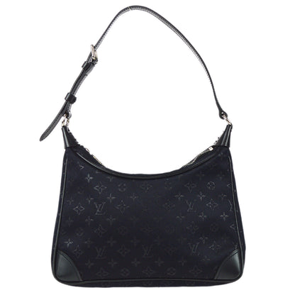 LOUIS VUITTON Little Boulogne Mini Handbag Monogram Satin M92142 68345