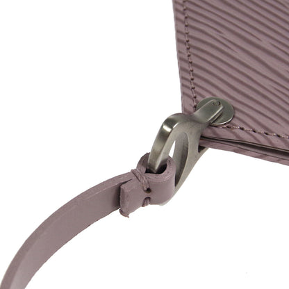 LOUIS VUITTON Pochette Demi-lune Handbag Epi Purple M5262B 78424