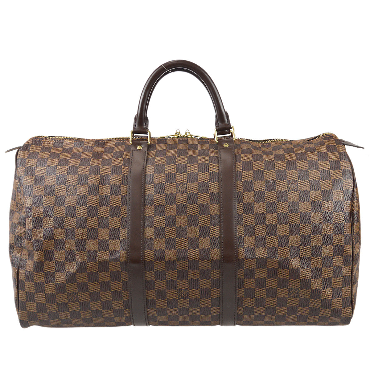 LOUIS VUITTON Keepall 50 Travel Duffle Handbag Damier N41427 78488