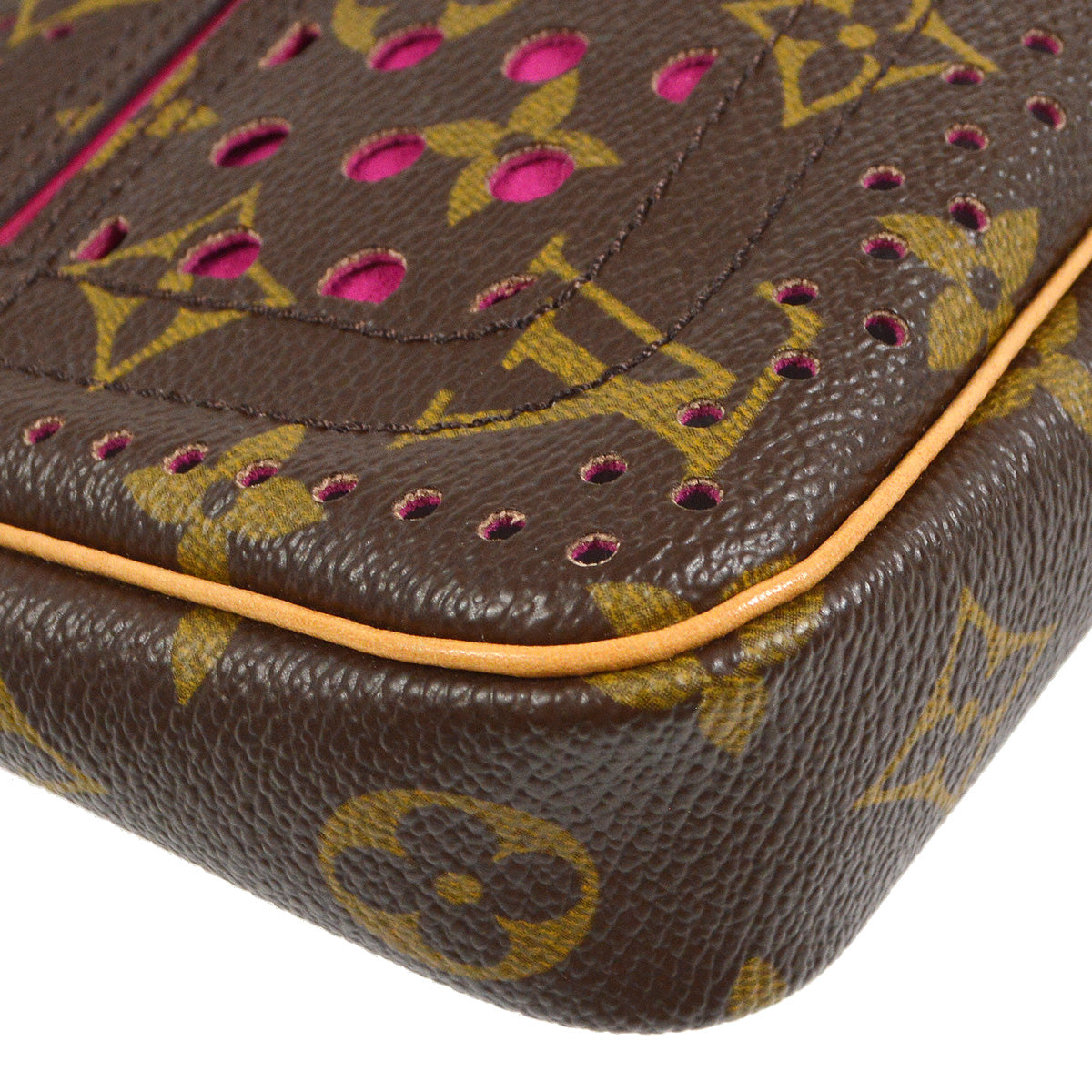LOUIS VUITTON Pochette Accessoires Handbag Monogram Perfo M95183 78635
