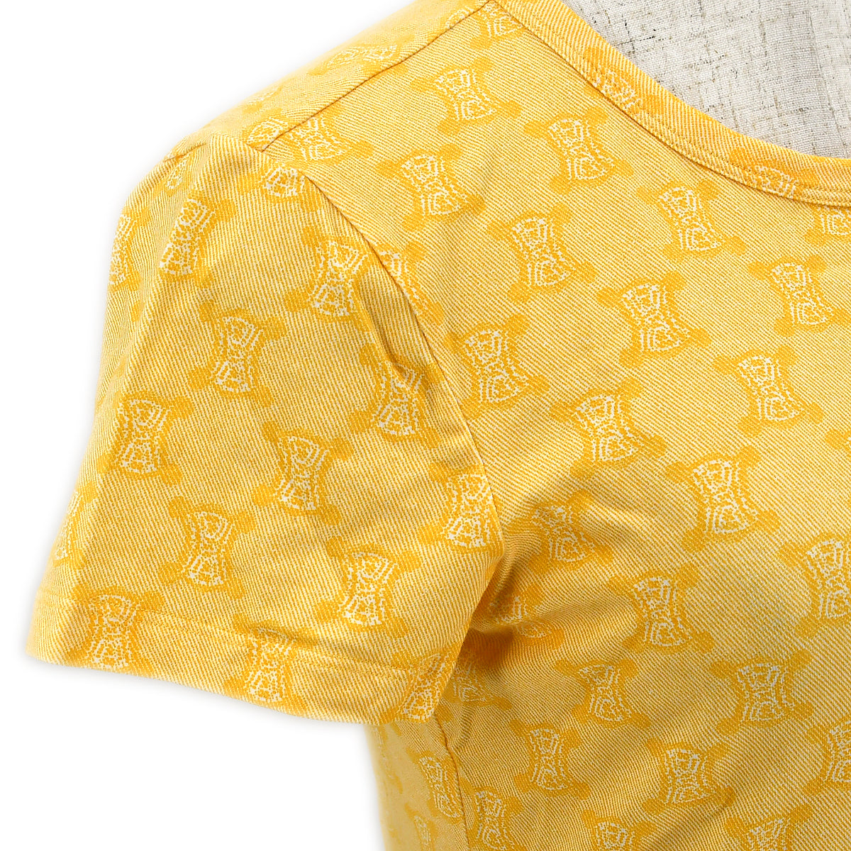 Celine 2000s Paris Macadam-print T-shirt #M