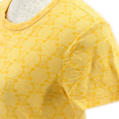 Celine 2000s Paris Macadam-print T-shirt #M